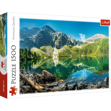 Puzzle trefl 1500 Jezioro Morskie Oko, Tatry, Polska