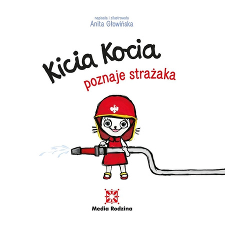 Książeczka Kicia Kocia Poznaje strażaka 658255