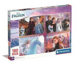 Clementoni Puzzle 180 Super Kolor Frozen 297863