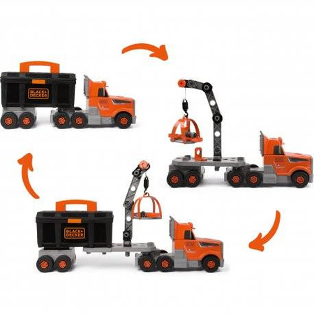 Smoby black&decker ciężarówka 601753