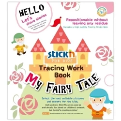 Stick'n Książka do zabawy w tworzenie naklejek Moja bajka 290279