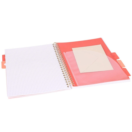 Strigo Pads kwiaty A4 kratka beżowy 100k 80g 826826