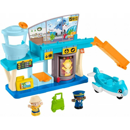 Little People HTJ26 Port lotniczy Zestaw 191352