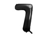 BALON FOLIOWY CYFRA 7 CZARNY 86CM 166462