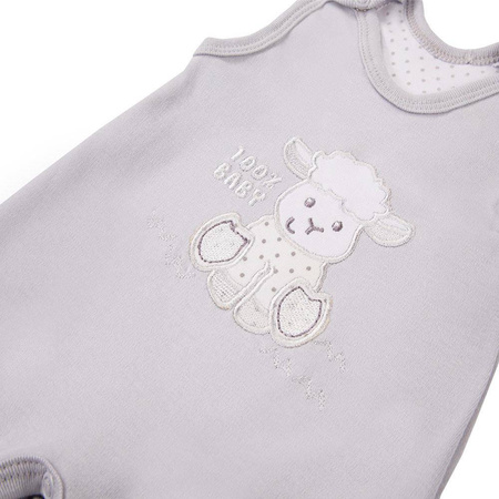 Śpioch newborn szary 050