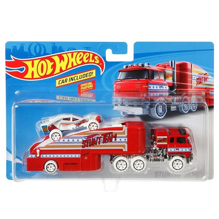 Hot wheels bdw51 ciężarówka + samochód