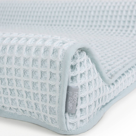 POKROWIEC NA PRZEWIJAK WAFFLE LINE MIST BLUE 50*70 328454
