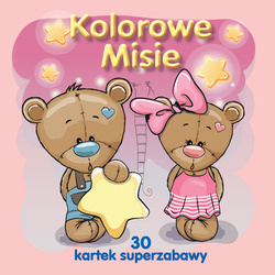 Kolorowanka kolorowe misie 602668