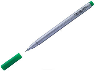 Faber-Castell Cienkopis Grip zielony 516675