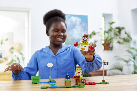 Lego 71396 Super Mario Zestaw rozszerzający Samochód klauna Bowsera Jr.