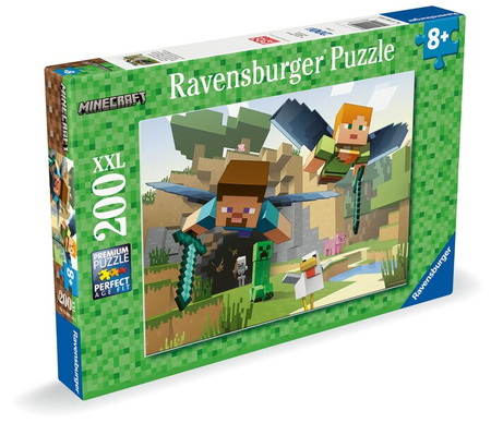 Puzzle Ravensburger 200el XXL Minecraft 041443