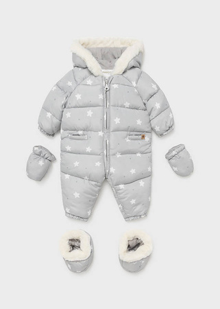 Mayoral Kombinezon z nadrukiem rozm. 2-4 m 65 kolor 26 gris