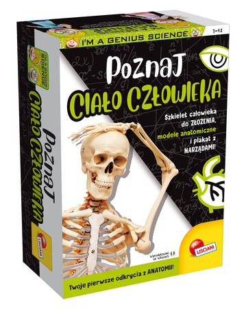 Lisciani Mały Geniusz Poznaj ciało człowieka 101474
