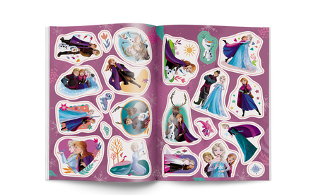 Kraina Lodu. Kolorowanka Z Naklejkami 340629