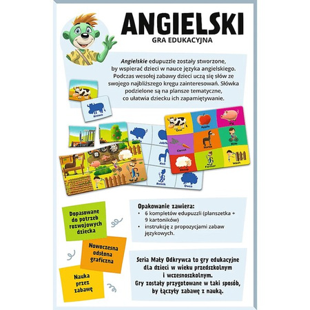 Gra Trefl Angielski/Mały odkrywca 028126