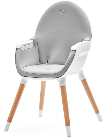 Kinderkraft krzesełko do karmienia fini grey