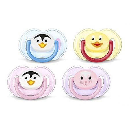 Avent smoczek gryzak 2szt 0-6m ortodontyczny scf182/23 527787