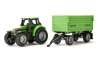Siku 1606 Traktor Deutz-Fahr z przyczepą 2-osiwą Fortuna