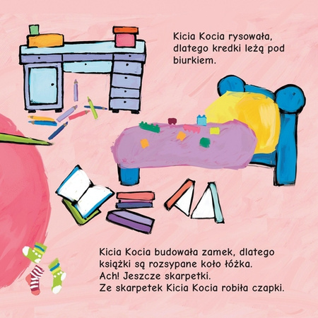 Książeczka Kicia Kocia sprząta 657951