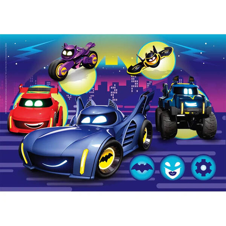 Clementoni Puzzle 2x20 Super Kolor Batwheels 248063
