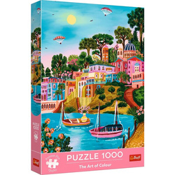 Puzzle Trefl 1000 Premium Plus The Art of Colour Siros Grecja 108934