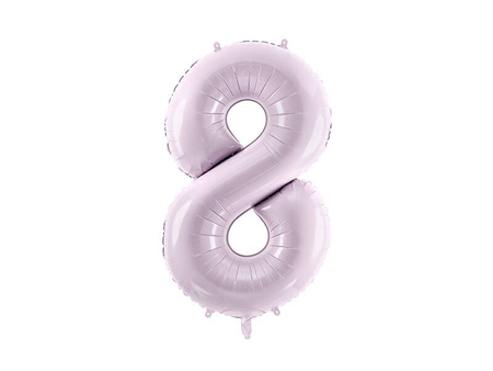 Balon foliowy cyfra 8 72cm fiolet 052604