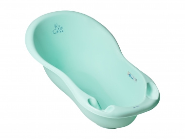 Wanna króliczki duża 102cm lux z odpływem j.zielony 008107