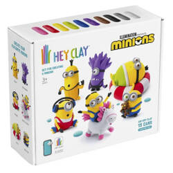 HEY CLAY ZESTAW MINIONKI+AKCESORIA 15PAK 608244