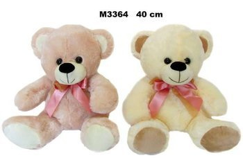 Plusz miś 40cm z kokardą 144157