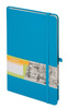 Notes kropki A5 Romantyzm Jasny niebieski 043534