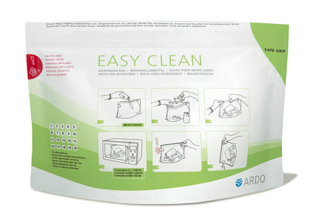 Ardo easy clean -torebka do dezynfekcji w kuchence mikrofalowej 