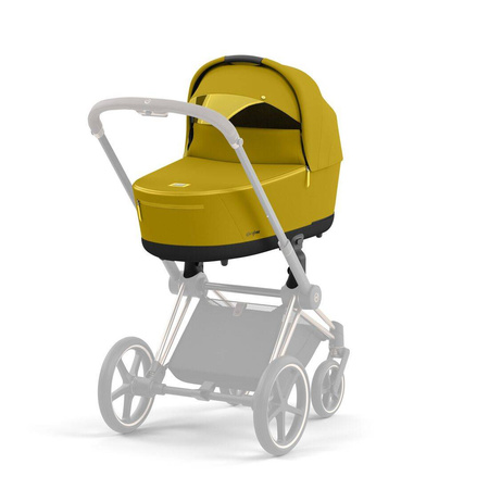 Cybex Priam 4.0 Lux Carry Cot Mustard Yellow NEW 2022