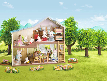Sylvanian Families 5343 Wiejski domek z niebieskim dachem