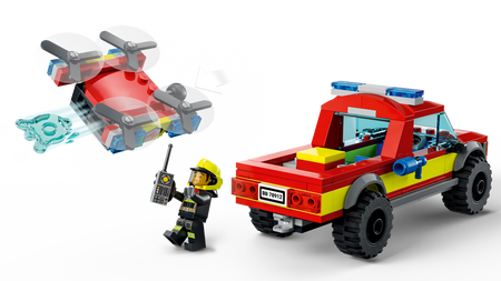 Lego 60319 City Akcja strażacka i policyjny pościg