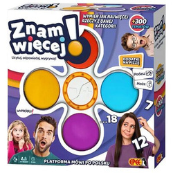 Epee Znam więcej Elektroniczna gra familijna 604385