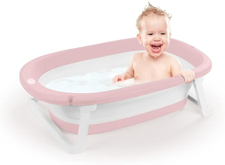 DOLU Wanienka składana 75,5cm różowa 072603