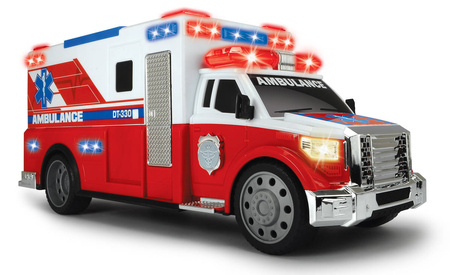 Dickie Ambulans 36 cm policja światło dźwięk 074387