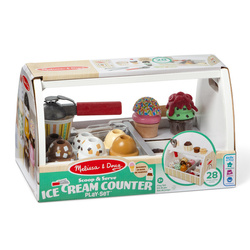 Mellisa&Doug Duża drewniana lodziarnia 005563