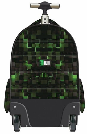 PLECAK NA KÓŁKACH STRIGHT TB-01 GREEN GAME 681493