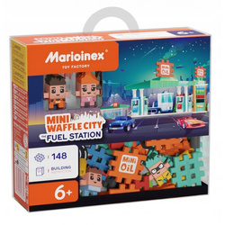 Klocki Waffle Stacja benzynowa 148el 906996