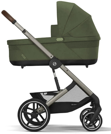 Cybex Cot S Lux Moss Green Khaki gondola do wózka Balios/Talos