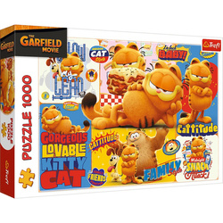 Puzzle Trefl 1000 Przygody Gaerfielda 109351