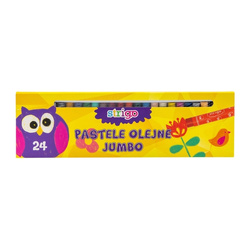 Strigo Pastele olejne jumbo 24 kolory 937434