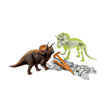 Clementoni Naukowa zabawaTriceratops fluo 508600