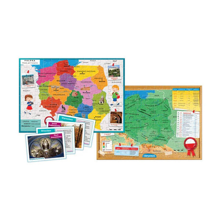 Clementoni Uczę się bawiąc! Odkrywamy Polskę 507764