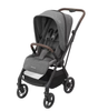 Wózek Maxi Cosi Leona 2 Select Grey (Black Frame & Brown Leather)