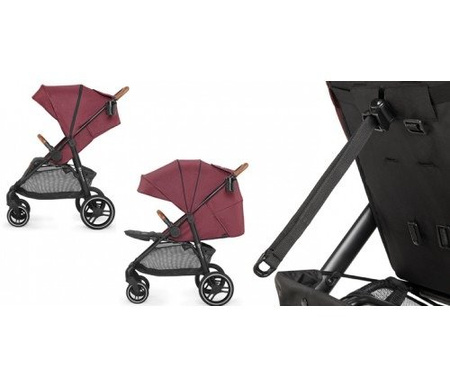 Kinderkraft wózek spacerowy grande lx black