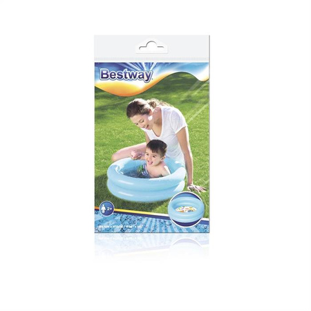 Bestway 51061 basen nadmuchiwany 61*15cm 2 pierśc. 21l 915693 2+