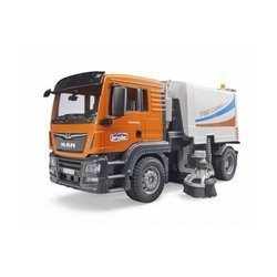 Bruder 03780 man tgs lkw zamiatarka ulic