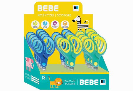 Nożyczki szkolne 13cm bb kids 259981
